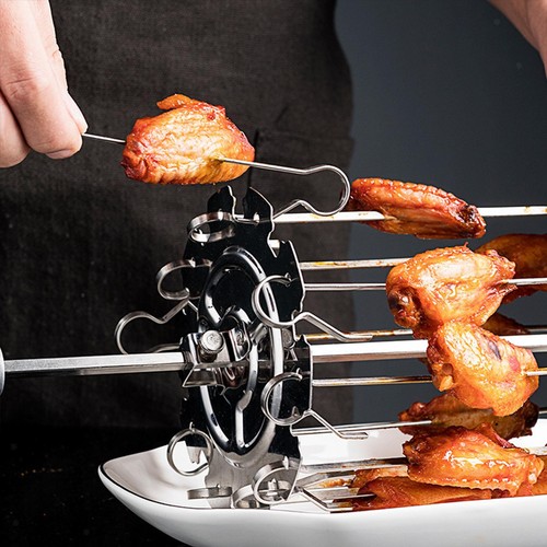 Acier inoxydable rotisserie - acier,
