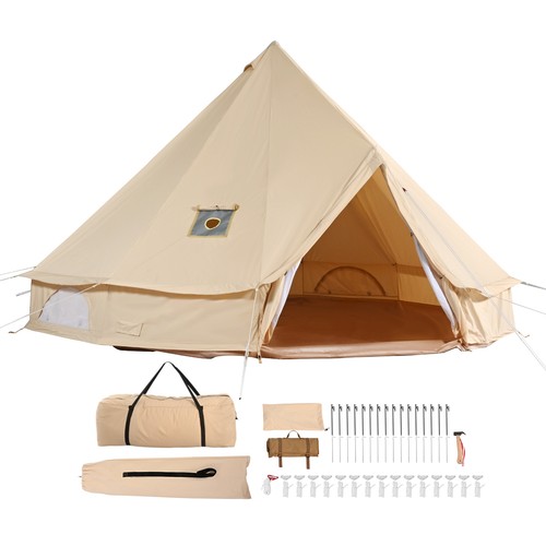 Tente cloche toile - cloche,