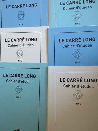 Carré long cahiers - carré,