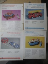 Lot de 4 Planches Joustra 1972