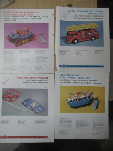 Lot planches joustra 1972 - de,