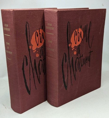 Crime châtiment livre - crime,