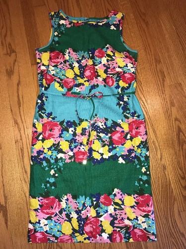 Talbots floral aqua blue - talbots,
