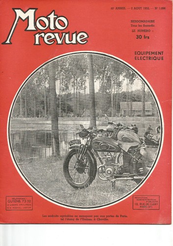 Moto revue 096 - revue, n°1.096