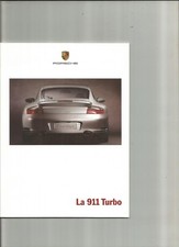 PORSCHE - 911 TURBO TYPE 996 - 2000 / catalogue brochure dépliant publicitaire