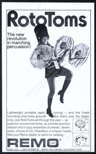 1977 remo rototoms - 1977,