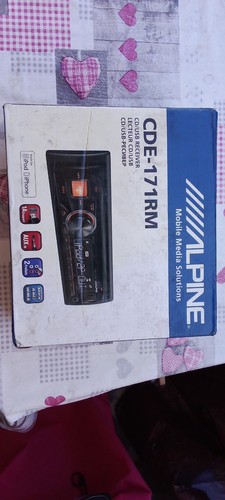 Auto radio alpine - alpine, cde-171rm
