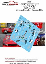 DECALS 1/43 REF 2929 BMW M3
