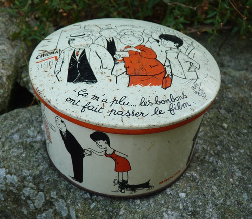 Boite cylindrique bonbon - boite,