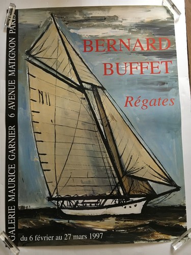 Bernard buffet affiche 1997 - buffet,