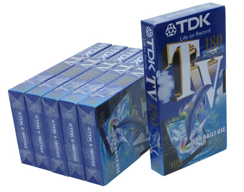 Tdk lot cassette vhs pour - tdk,