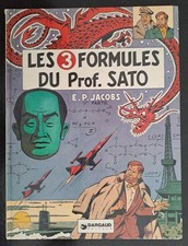 BD - BLAKE ET MORTIMER : LES 3 FORMULES DU PROF. SATO / EDITION ORIGINALE 1977