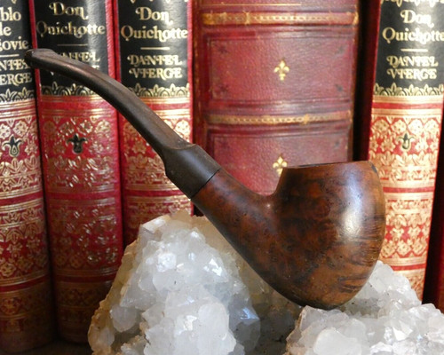 Pipe bruyère gravée - en,