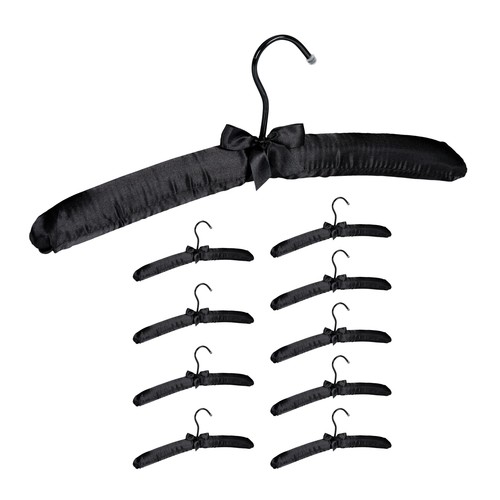 Cintres satin pièces - cintres,