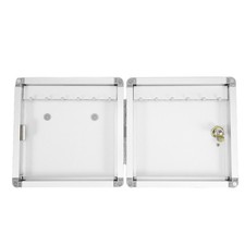  Armoire à clés métallique murale à 12 emplacements, boîte de rangement