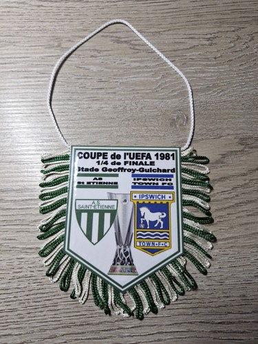 Fanion coupe uefa - 1981, asse