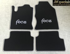 Tapis de Voiture Sol Ford Focus 1 MK1 Argent Noir 1998-2004 Paragraphe