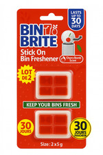 Désodorisant Poubelle DIFFUSEUR  CUISINE BUREAU MAISON VOITURE  BIN BRITE RAPIDE