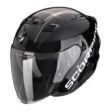 Casque Jet Moto Scorpion Exo 230 QR Noir Argent Urban City Scooter