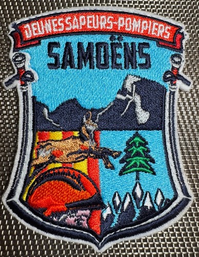 Ecusson patch jeunes sapeurs - ecusson,