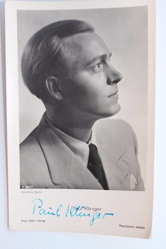 29027 autogramme photo paul - autogramme,