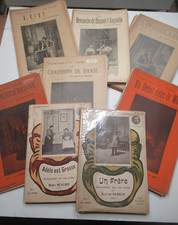 27 PIECES THEATRE ILLUSTREES 1895-1900 TREZENIK METENIER DELORME HUMOUR FORAINS