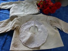 Bella, Collin, Gege, Raynal, Vintagelot 3pièces Pique Don'T Un Bib Broderie M