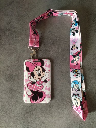 Porte carte badge minnie - carte-badge,