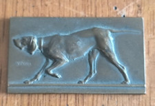 Plaque Médaille Bronze
