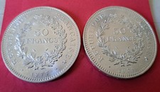 2 Magnifiques  pièces de 50