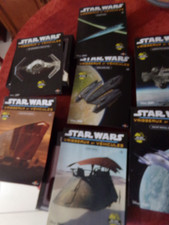 lot de 7 Star Wars Vaisseaux et Véhicules Altaya avec le livret