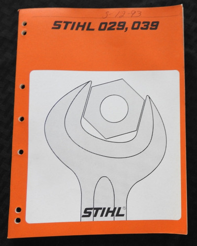 Véritable stihl modèle 029 - modèle,