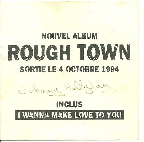 Flyer johnny hallyday - -,