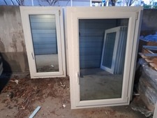 Fenêtre Double vitrage - PVC - H : 1,36 m / L : 0,68 m - 0,87 m - 0,85 m