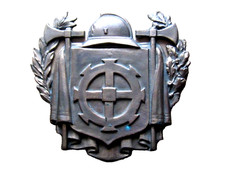 Plaque ancienne  bronze