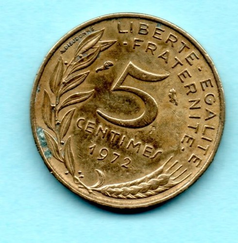 Piece france centimes - 5,