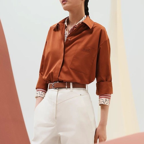 Hermes chemise twill de - en,