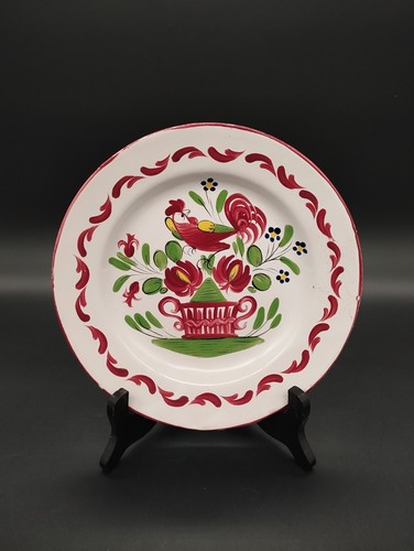 Assiette ancienne faïence