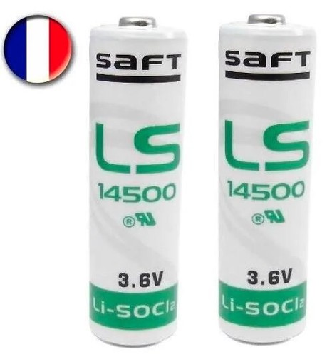 Piles 14500 saft lithium - 2, ls