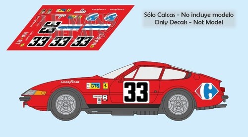 Autocollants ferrari 365 gtb - ferrari,