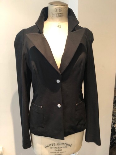 Veste noire christian - veste, lacroix
