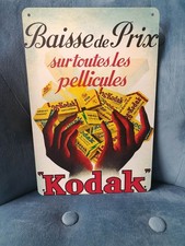 Plaque métal photogrpahie