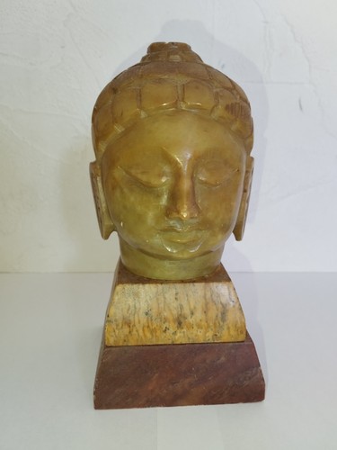 Statue tête bouddha en - statue, de