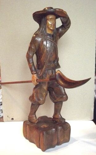 Statuette bois chouan vendéen