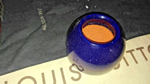 Ancien petit pot éponge de - petit,