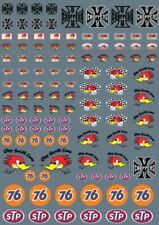 Sponsors divers, décalcomanies à l'eau, 1:18 à 1:64, diorama, custom