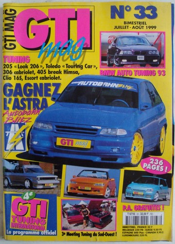 Revue automobile super gti - revue,