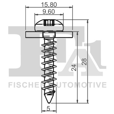 Clip enjoliveur fa1 - enjoliveur,