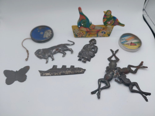 Jouets anciens lot de petits - anciens,