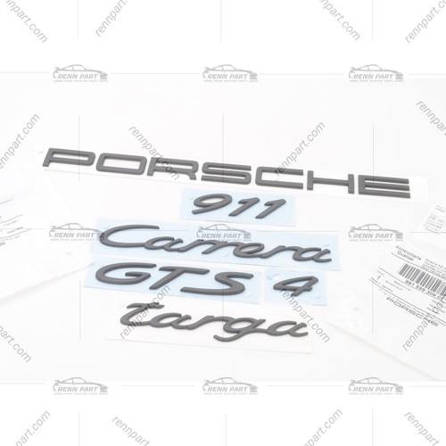Genuine porsche black - genuine,